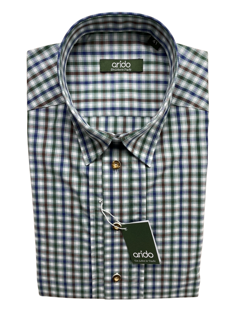 Trachtenhemd Pfoad Karo